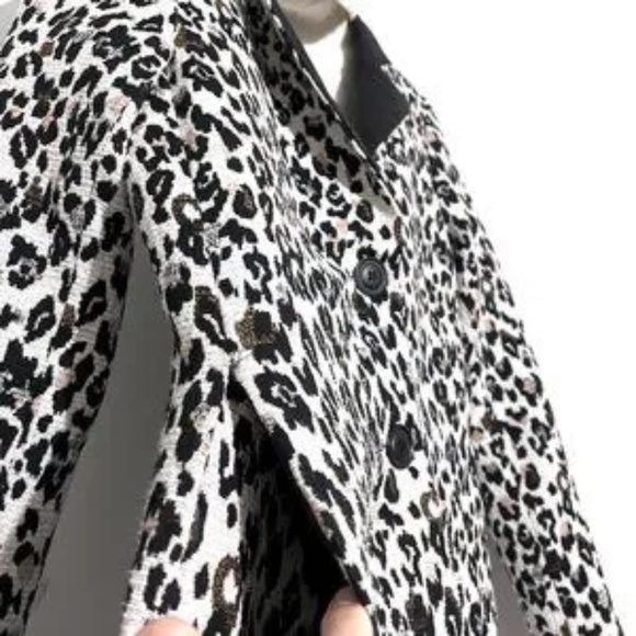 Waverly Grey Leopard Jacket - Size XS - Picture 8 of 16